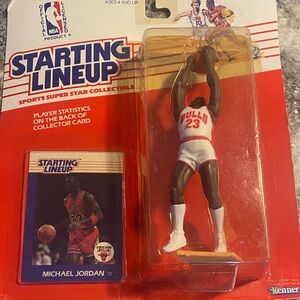 Kenner Michael Jordan Action Figure and card.